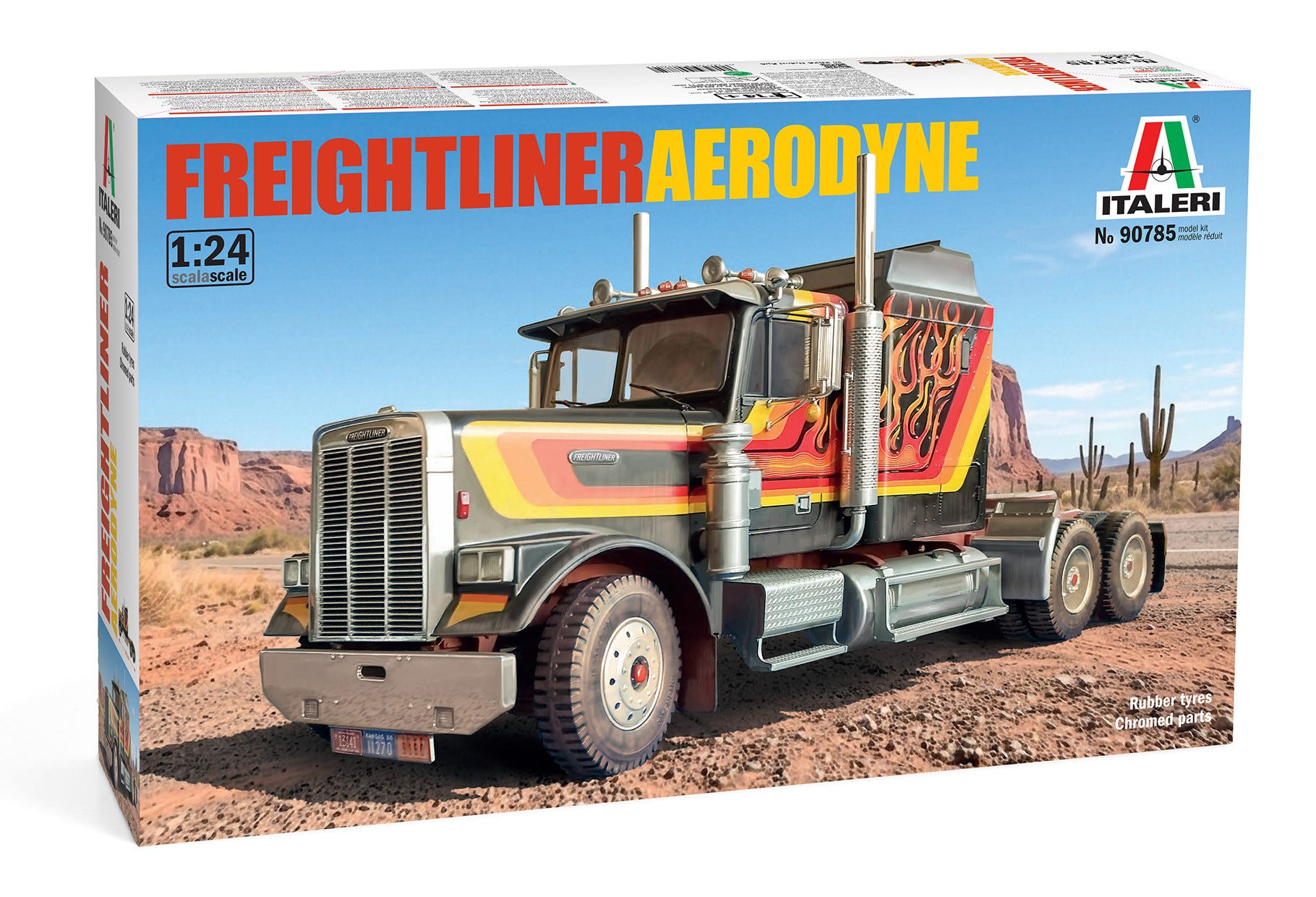 Italeri 1:24 Freightliner Aerodyne Truck - 90785