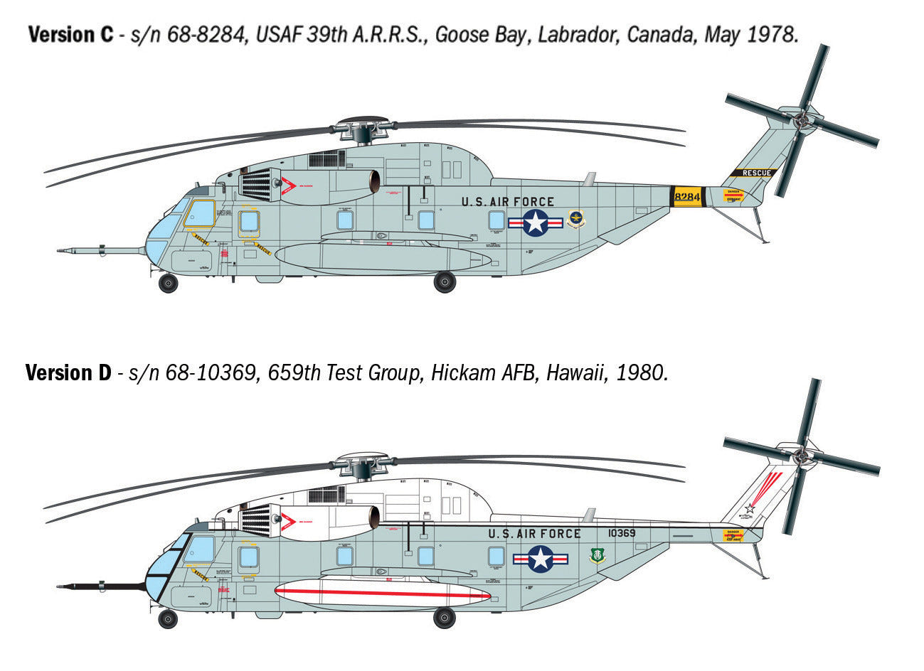 Italeri 1:72 HH-53C Super Jolly Green Giant - 91035
