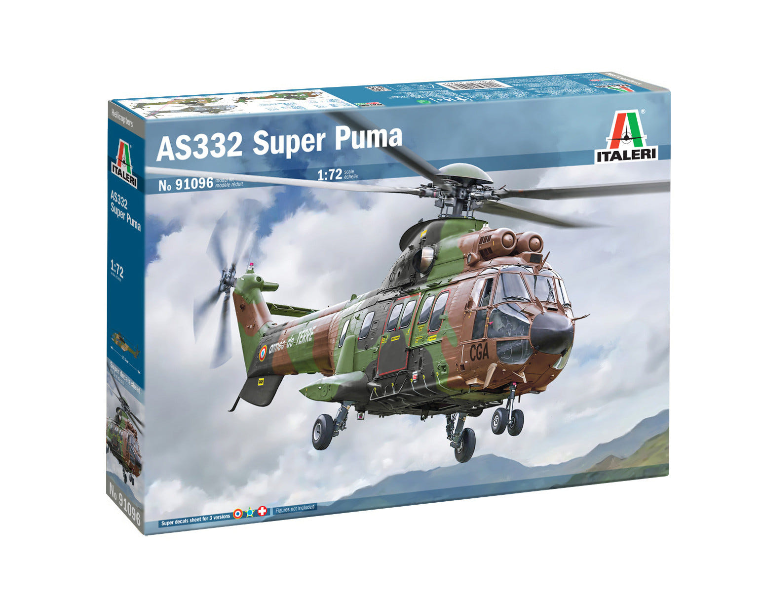 Italeri 1:72 AS332 Super Puma - 91096
