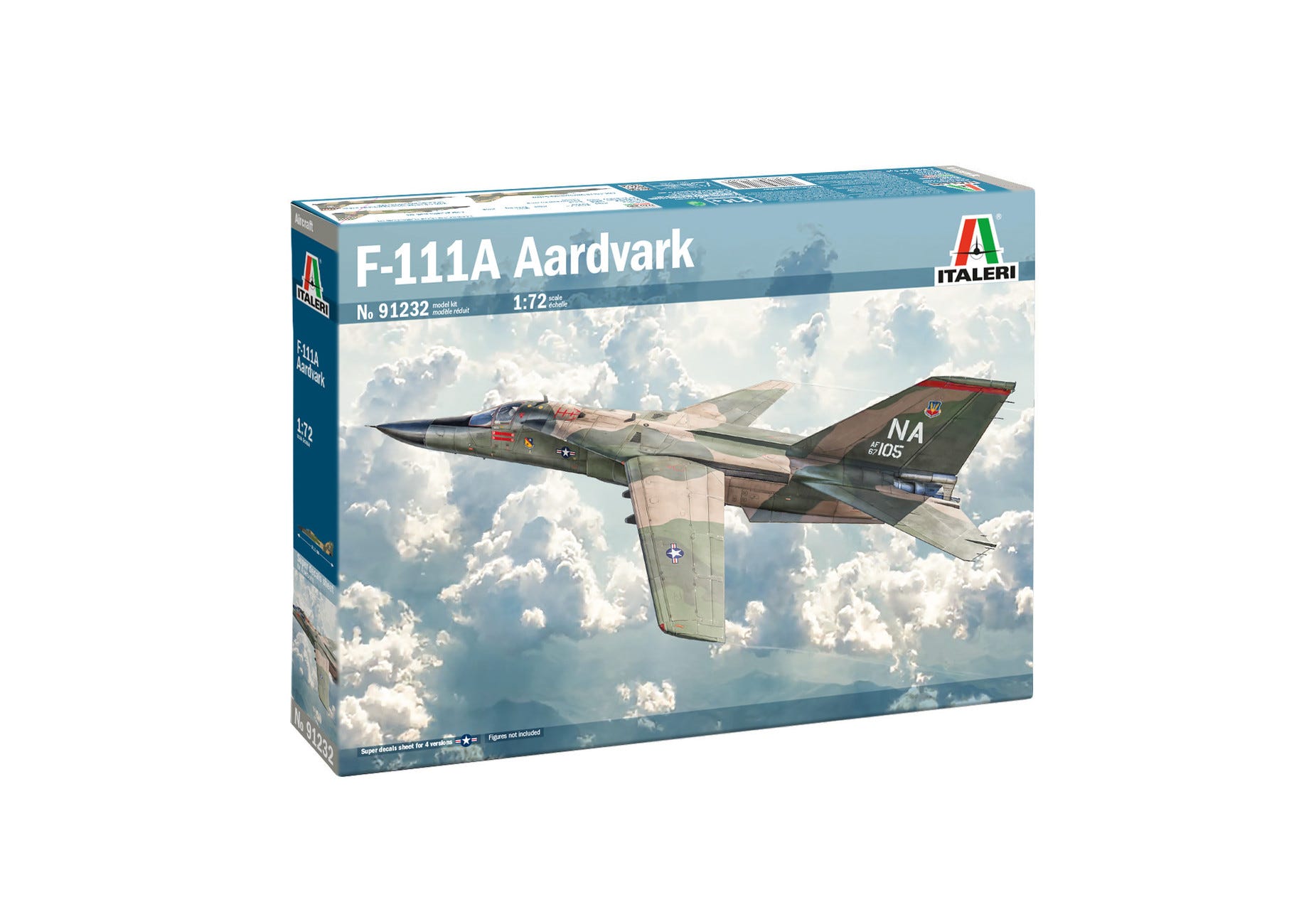 Italeri 1:72 General Dynamics F-111A Aardvark - 91232