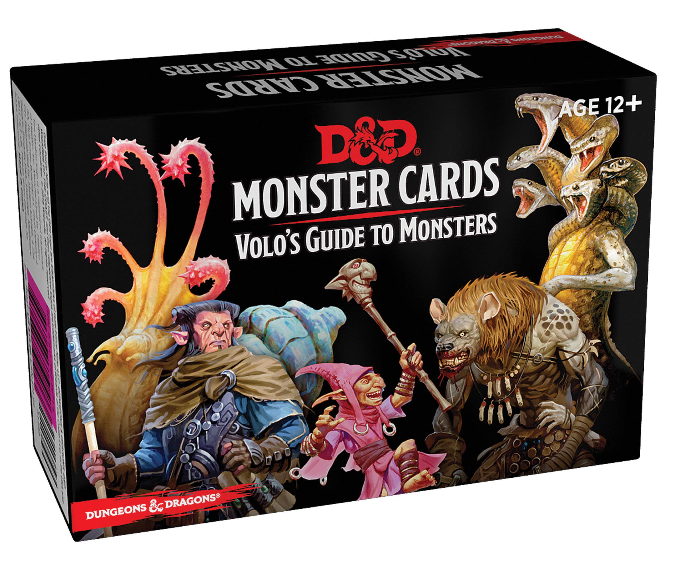 D&D - Volo's Guide to Monsters Card Deck - Loaded Dice Barry Vale of Glamorgan CF64 3HD