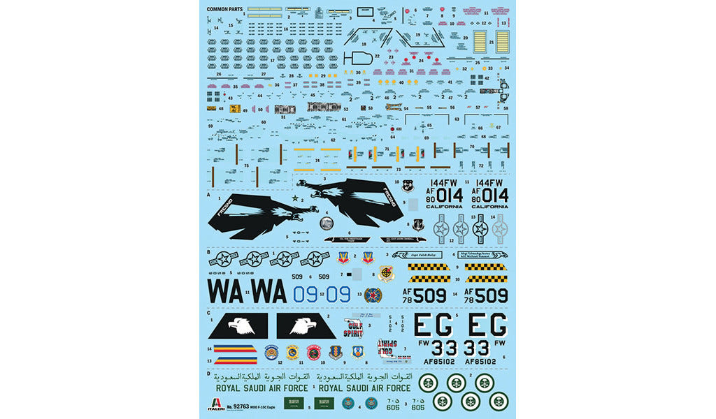 Italeri 1:48 McDonnell Douglas F-15C Eagle - 92763