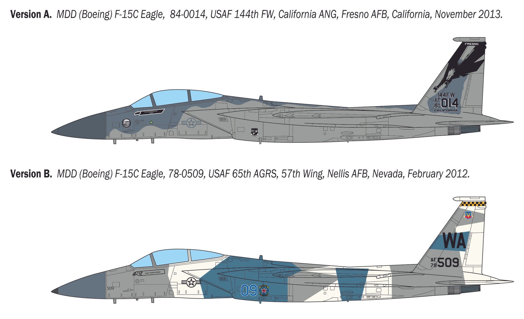 Italeri 1:48 McDonnell Douglas F-15C Eagle - 92763