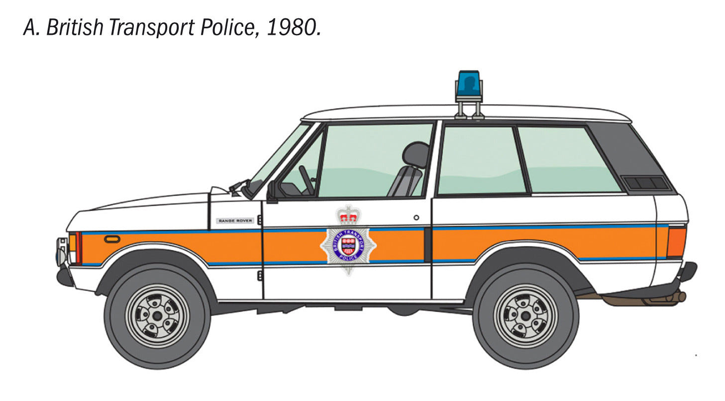 Italeri 1:24 Range Rover Police Car - 93661