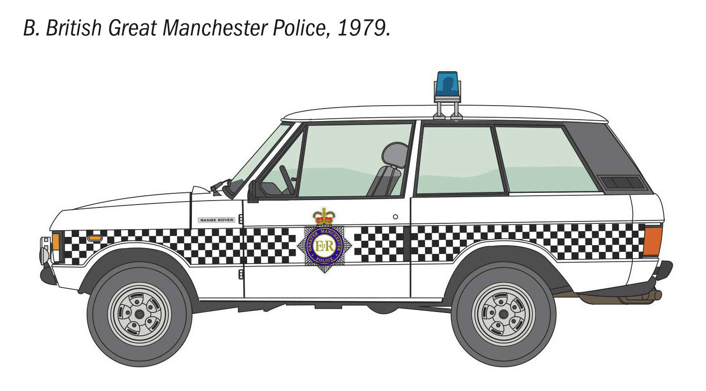 Italeri 1:24 Range Rover Police Car - 93661