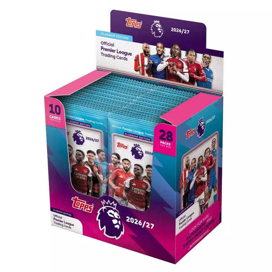 Topps - Flagship Premier League 2026/27 Box (28 Packs) - Loaded Dice