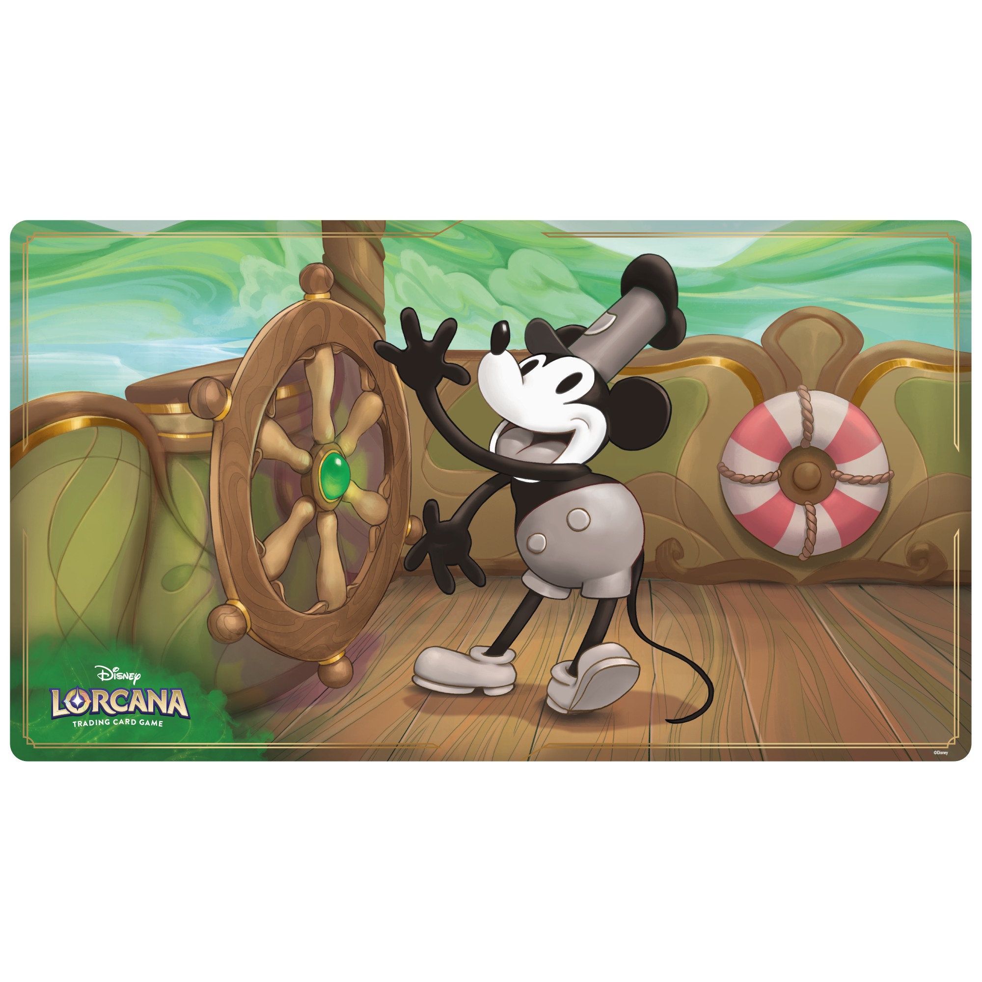 Disney Lorcana Playmat - Mickey Mouse - Loaded Dice