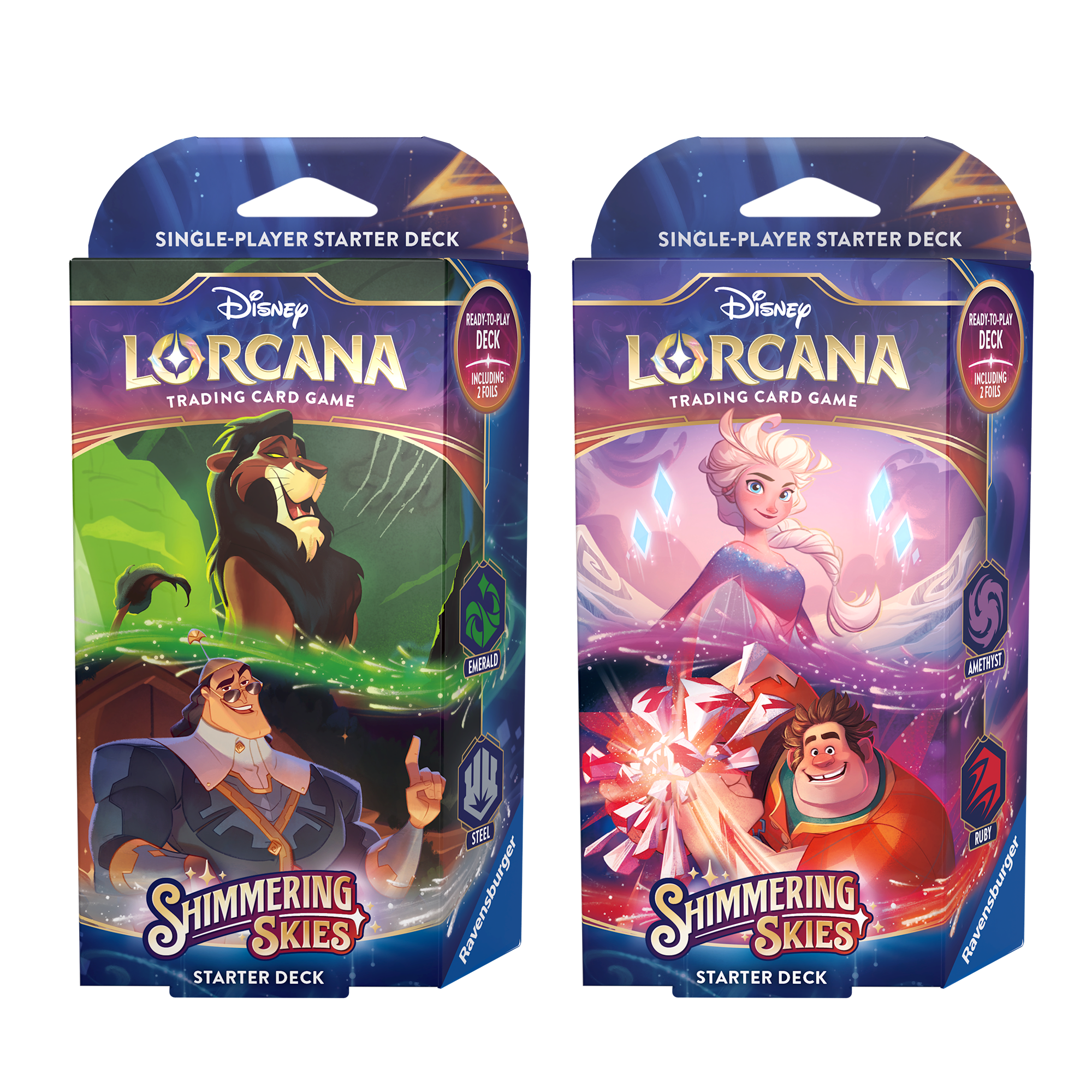 Disney Lorcana - Shimmering Skies Starter Deck - Set 5 - Loaded Dice