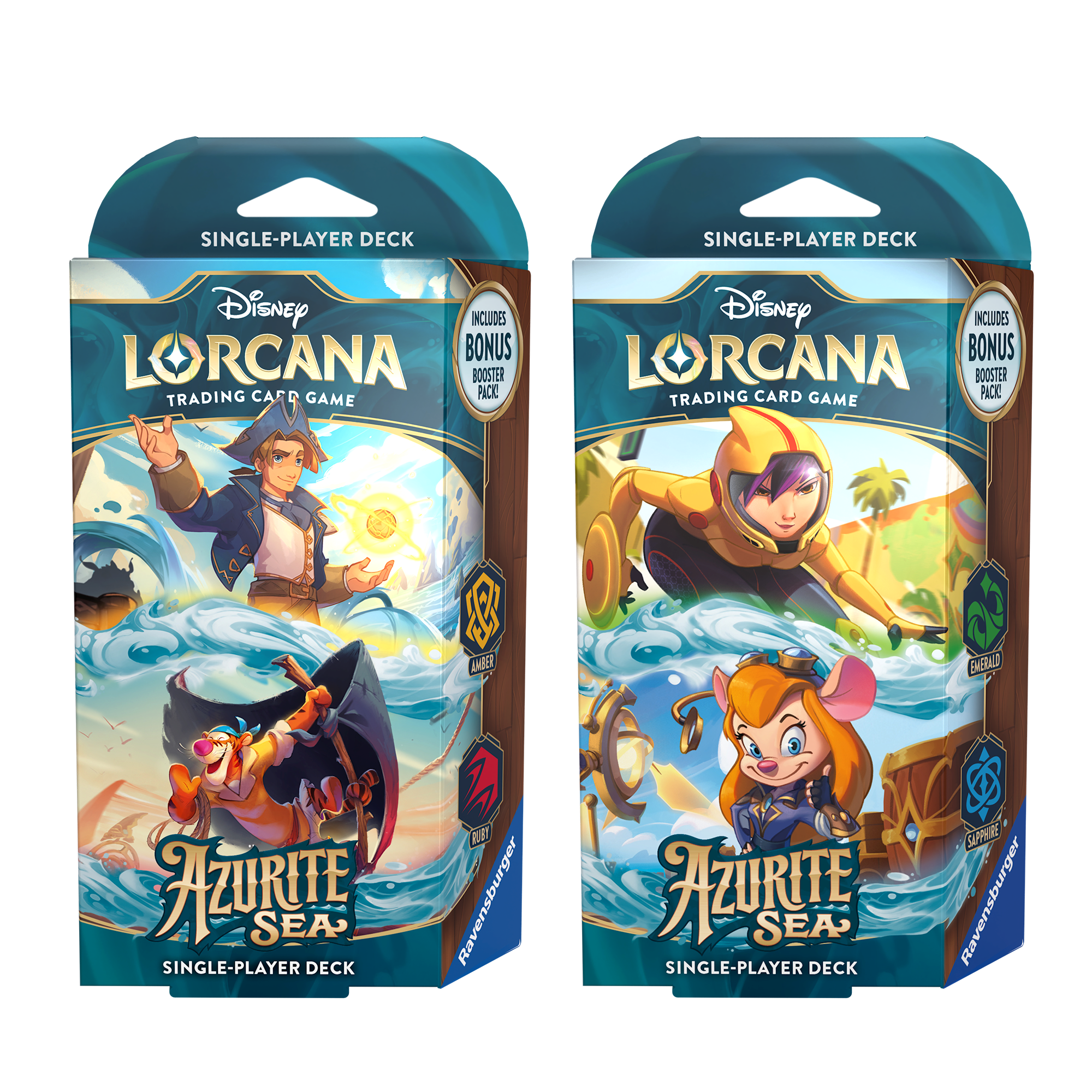 Disney Lorcana Azurite Sea - Starter Deck - Loaded Dice