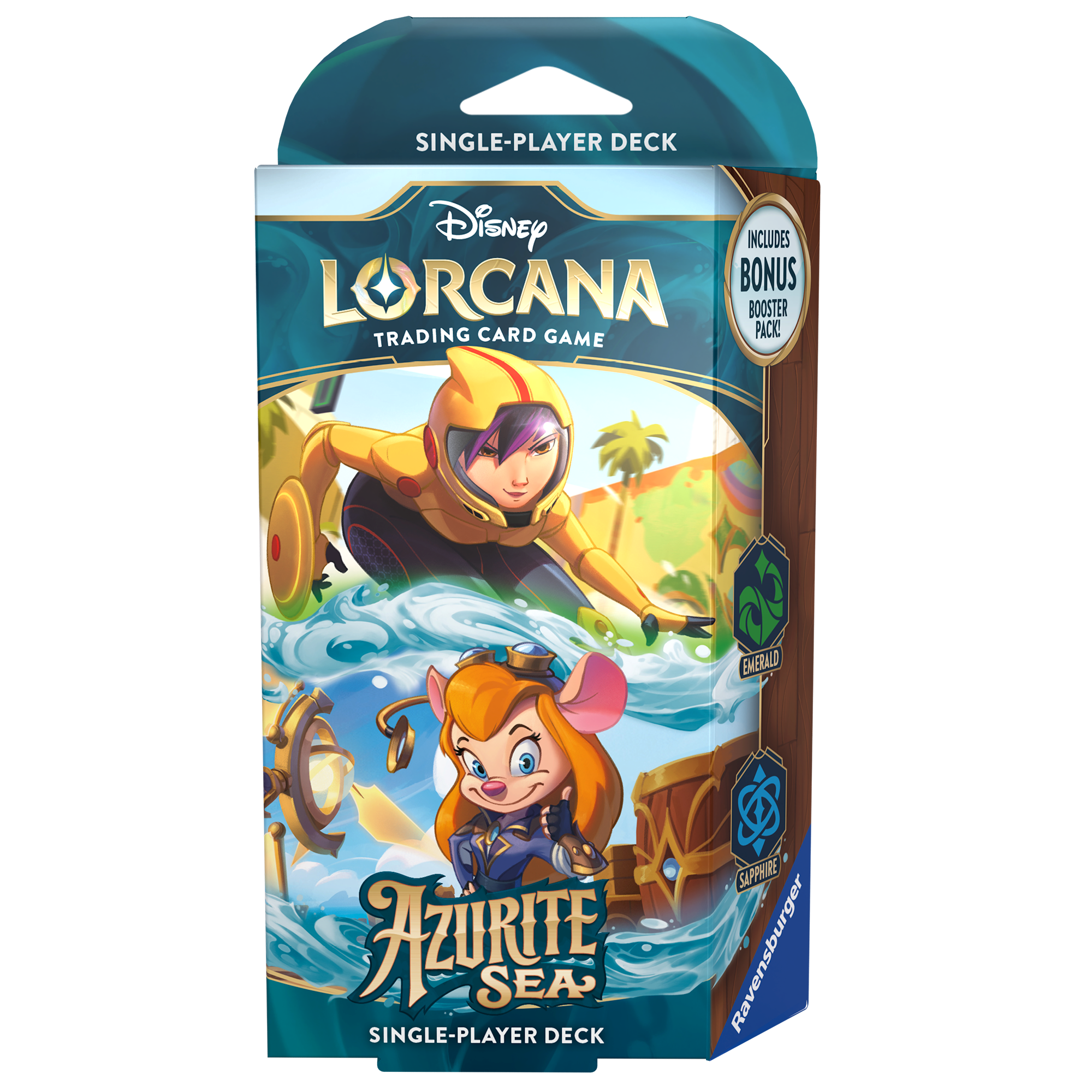 Disney Lorcana Azurite Sea - Starter Deck - Loaded Dice