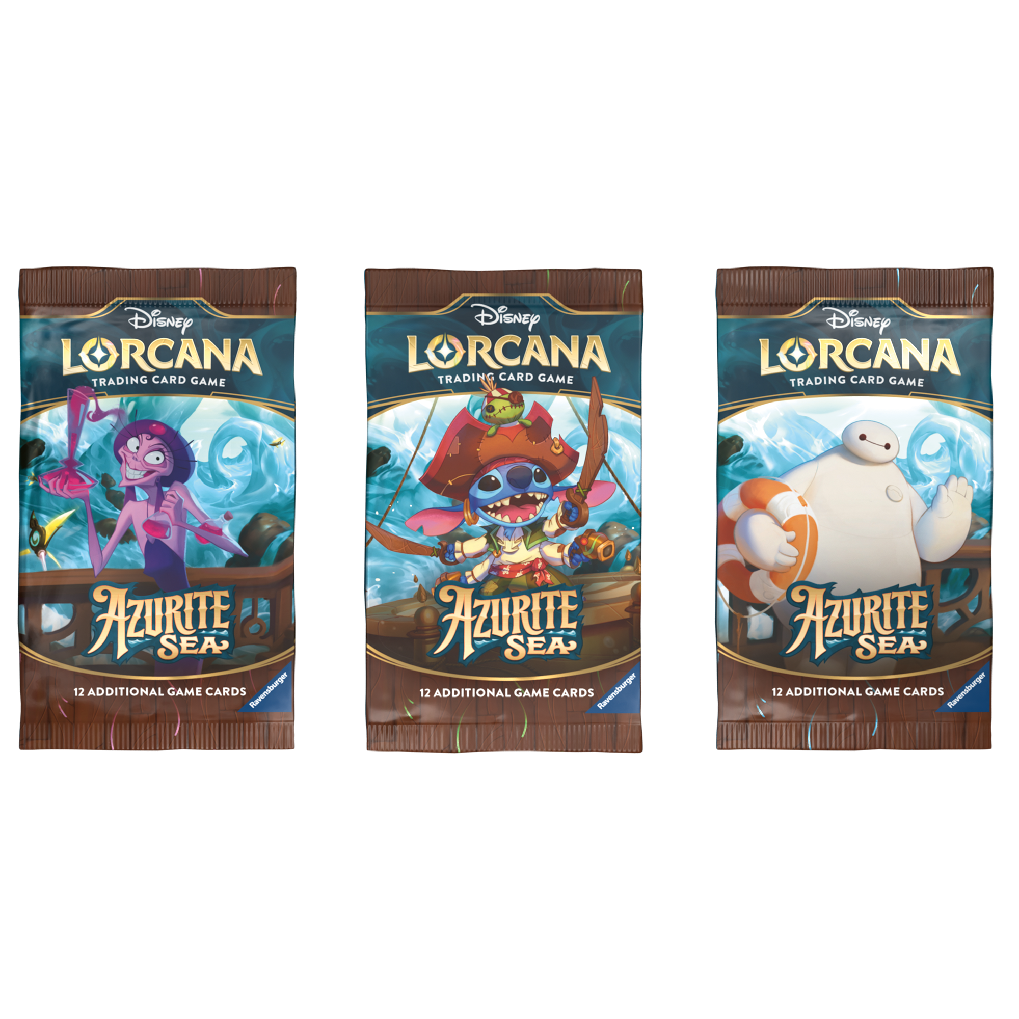 Disney Lorcana - Azurite Sea - Booster Pack - Loaded Dice