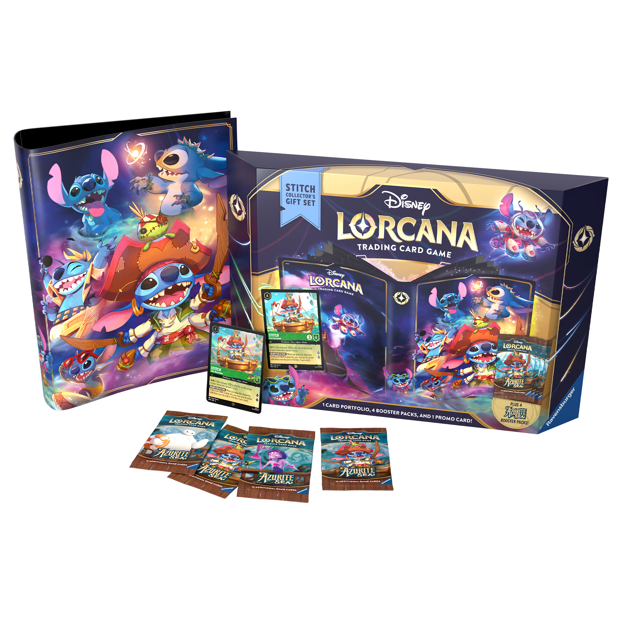 Disney Lorcana Azurite Sea - Stitch Collectors Gift Set - Loaded Dice
