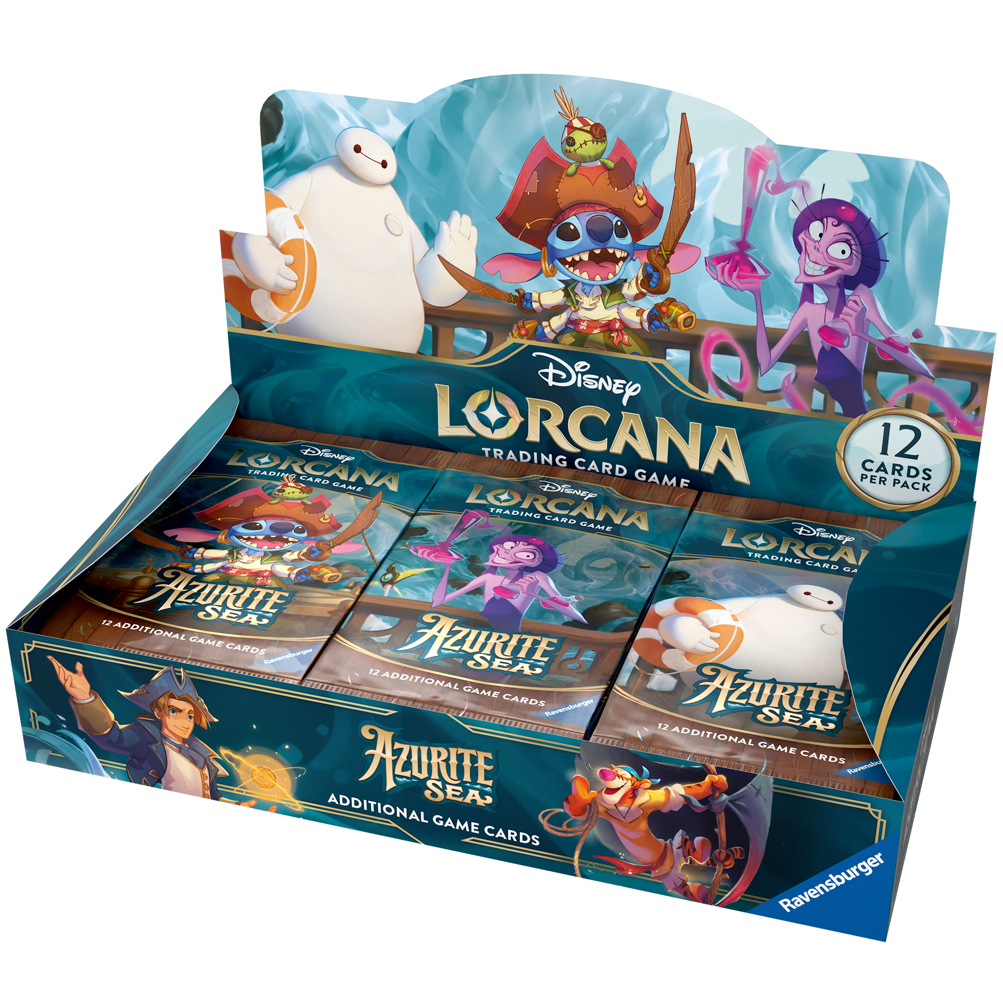 Disney Lorcana Azurite Sea - Booster Box - Loaded Dice