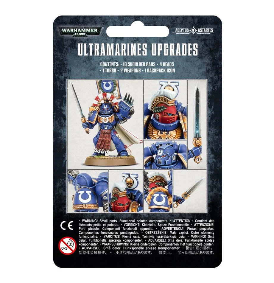 Space Marines: Ultramarines Upgrades - Loaded Dice Barry Vale of Glamorgan CF64 3HD