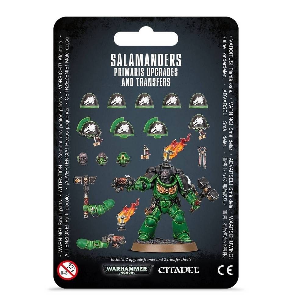 Salamanders Primaris Upgrades & Transfers - Loaded Dice Barry Vale of Glamorgan CF64 3HD
