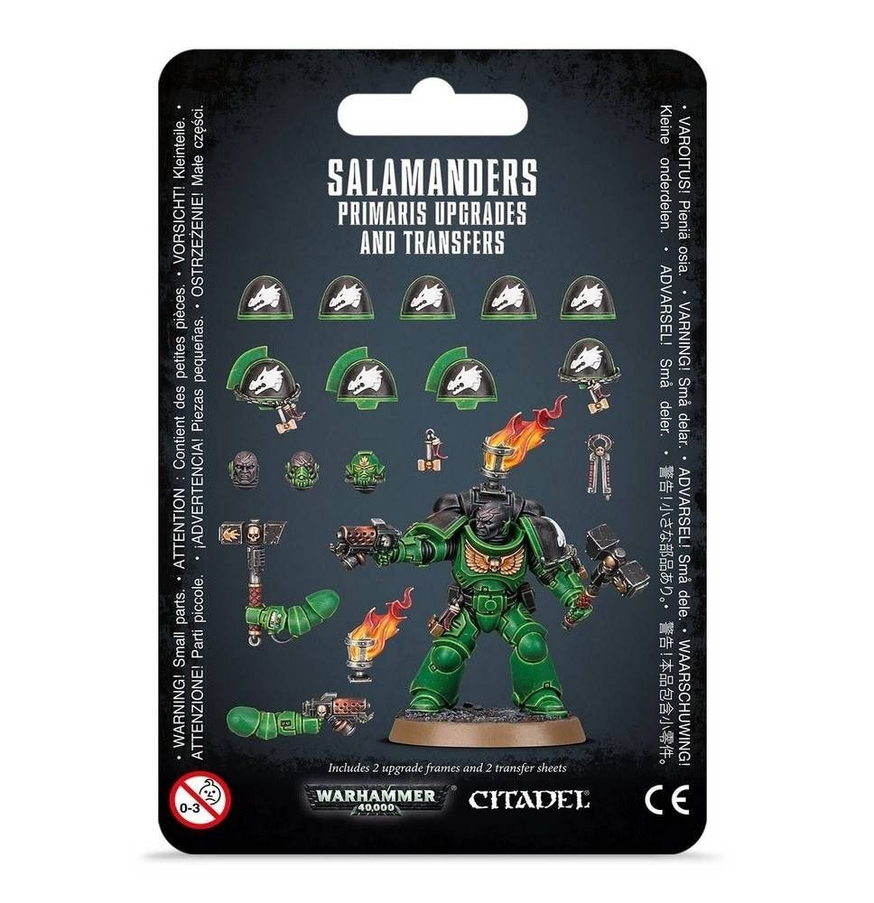Salamanders Primaris Upgrades & Transfers - Loaded Dice
