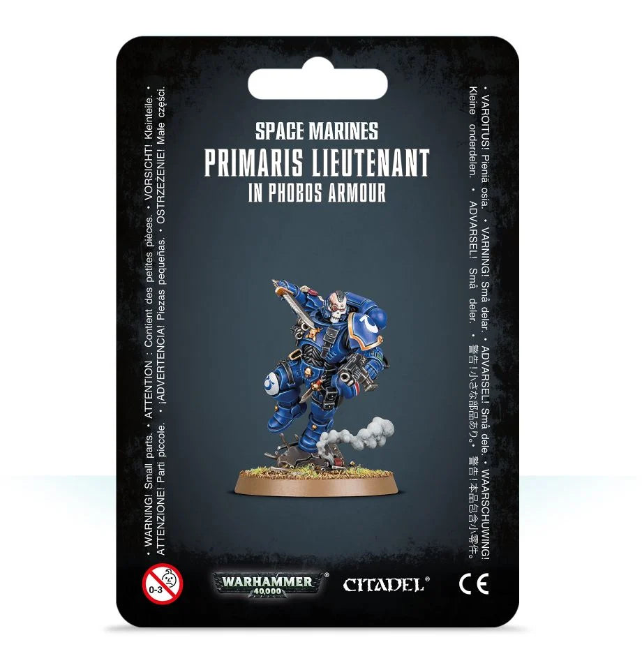 Space Marines: Primaris Lieutenant in Reiver Armour - Loaded Dice