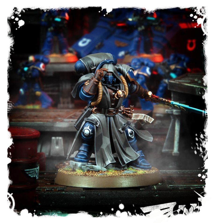 Space Marines: Primaris Librarian in Phobos Armour - Loaded Dice