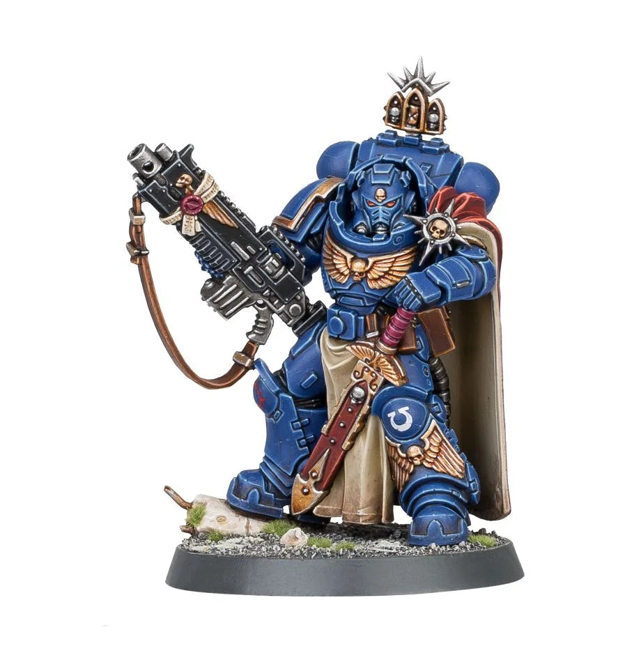 Space Marine: Captain With Master-Crafted Bolt Rifle - Loaded Dice