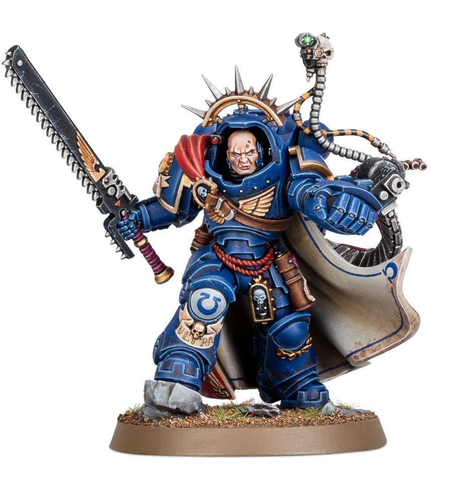 Space Marines: Captain in Gravis Armour - Loaded Dice