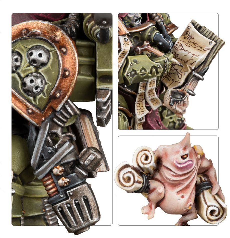 Death Guard: Scribbus Wretch the Tallyman - Loaded Dice