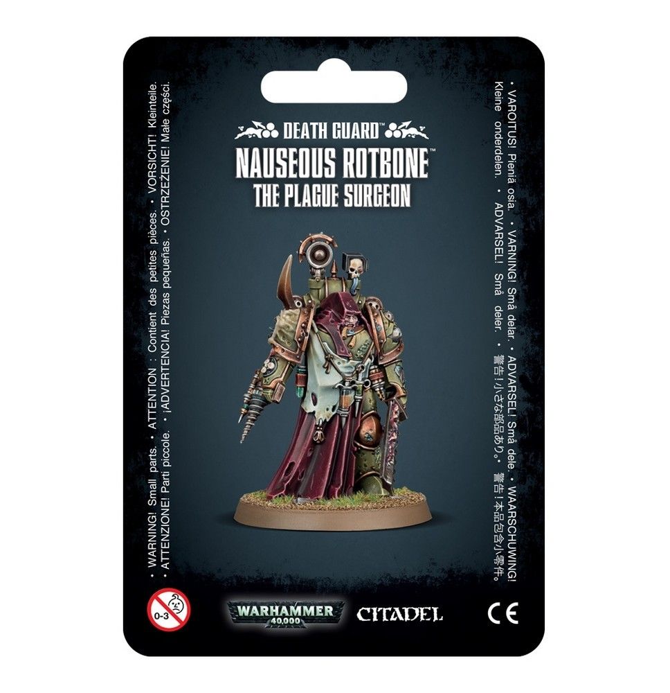 DEATH GUARD: NAUSEOUS ROTBONE - Loaded Dice Barry Vale of Glamorgan CF64 3HD