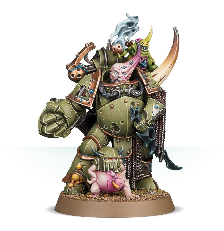Death Guard: Plague Marine Champion - Loaded Dice