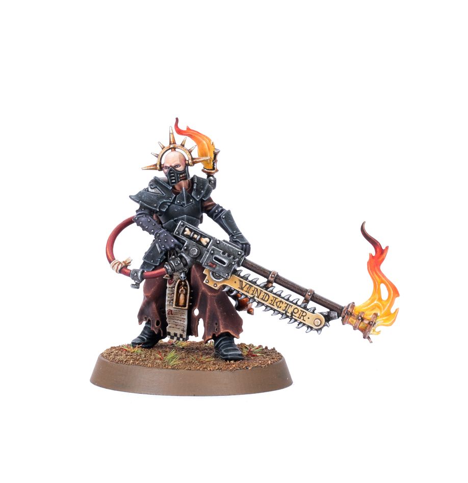 Adepta Sororitas: Ministorum Priest With Vindictor - Loaded Dice