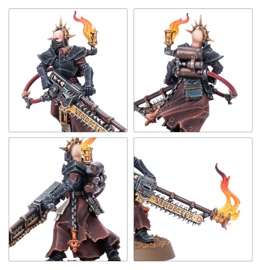 Adepta Sororitas: Ministorum Priest With Vindictor - Loaded Dice