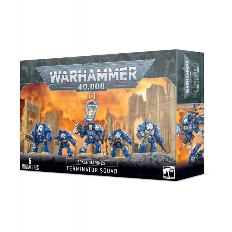 SPACE MARINES TERMINATOR ASSAULT SQUAD - Loaded Dice Barry Vale of Glamorgan CF64 3HD