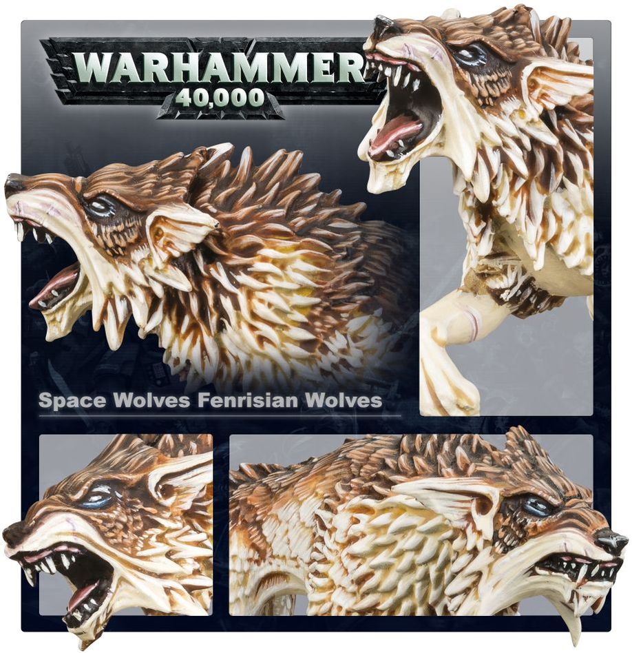 Space Wolves: Fenrisian Wolves - Loaded Dice