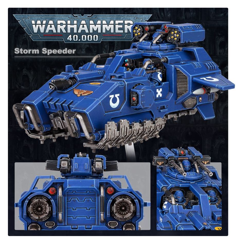 Space Marines: Storm Speeder - Loaded Dice