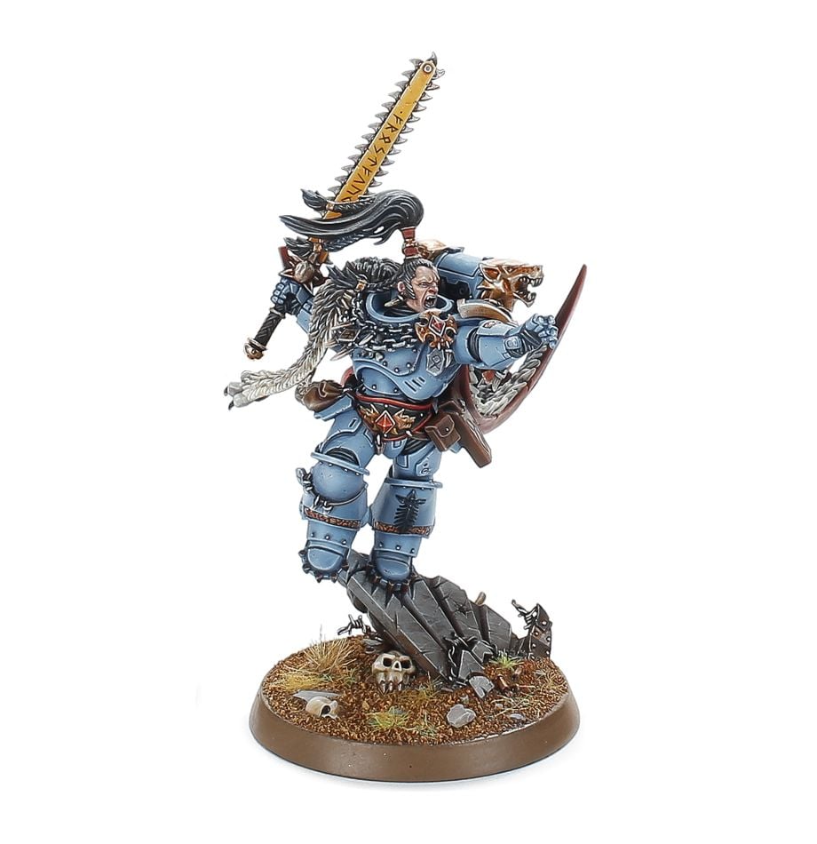 Space Wolves: Ragnar Blackmane - Loaded Dice Barry Vale of Glamorgan CF64 3HD