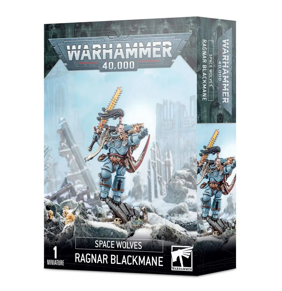 Space Wolves: Ragnar Blackmane - Loaded Dice Barry Vale of Glamorgan CF64 3HD