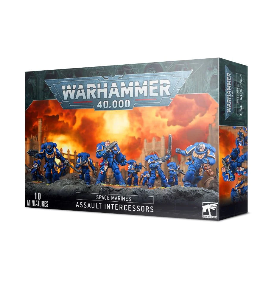 SPACE MARINES: ASSAULT INTERCESSORS - Loaded Dice Barry Vale of Glamorgan CF64 3HD