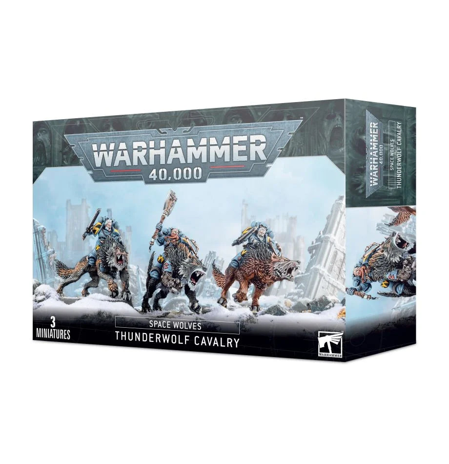 Space Wolves: Thunderwolf Cavalry - Loaded Dice Barry Vale of Glamorgan CF64 3HD