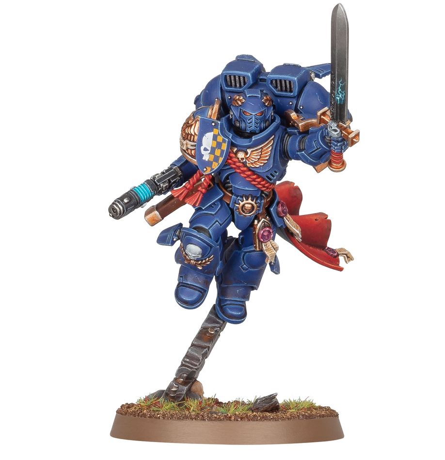 Space Marines: Captain With Jump Pack - Loaded Dice