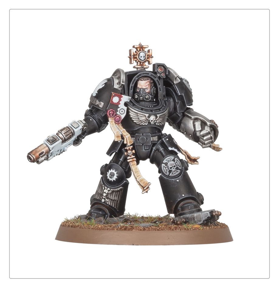 Space Marines: Captain In Terminator Armour - Loaded Dice