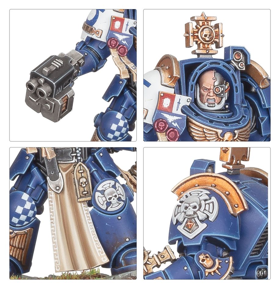 Space Marines: Captain In Terminator Armour - Loaded Dice