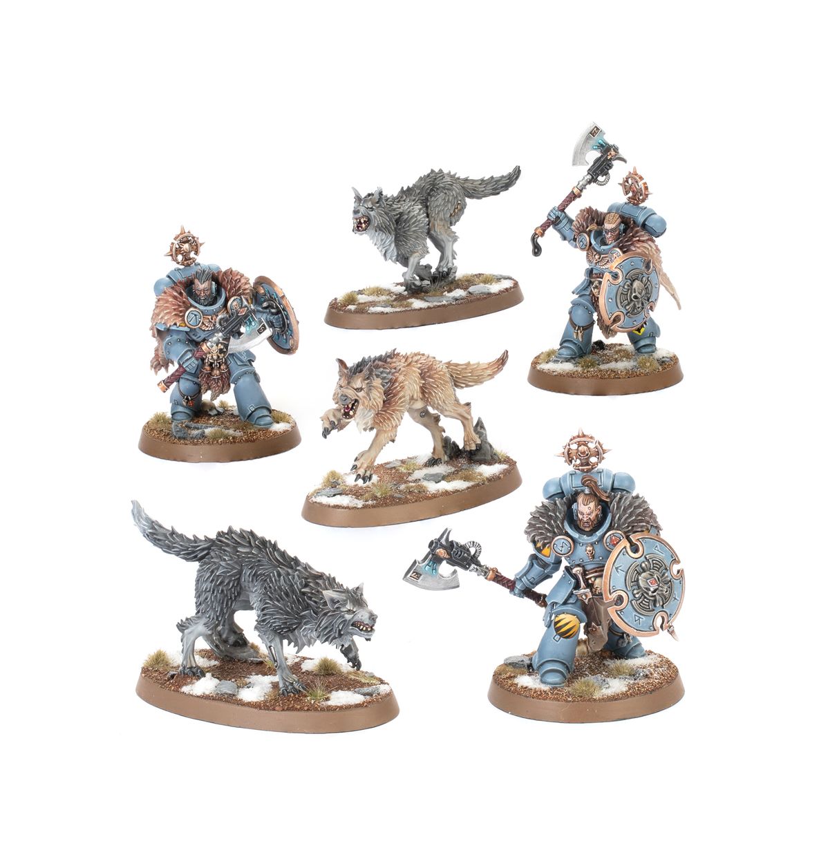 Special Order - Space Wolves: Wolf Guard Headtakers - Loaded Dice