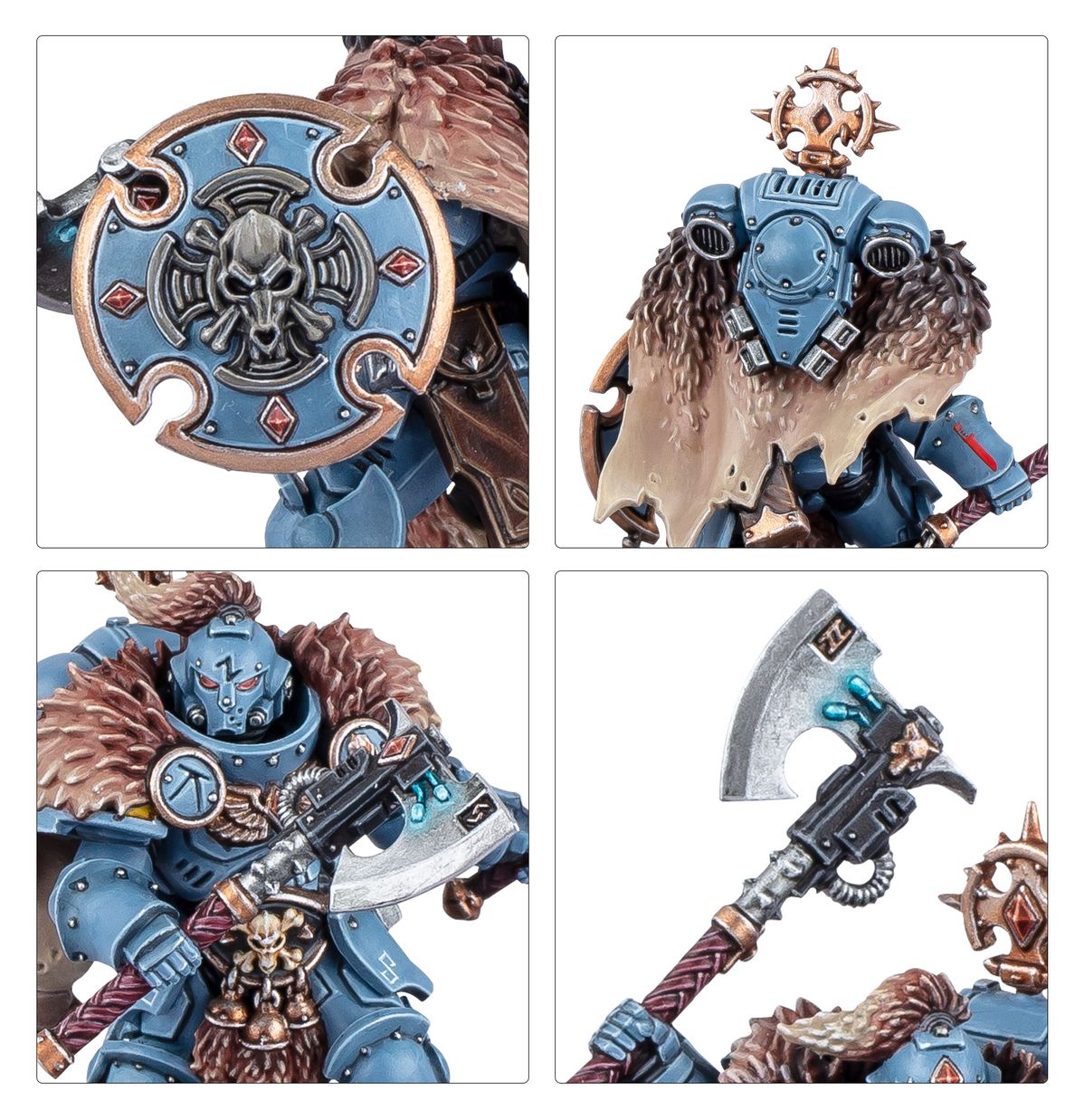Special Order - Space Wolves: Wolf Guard Headtakers - Loaded Dice