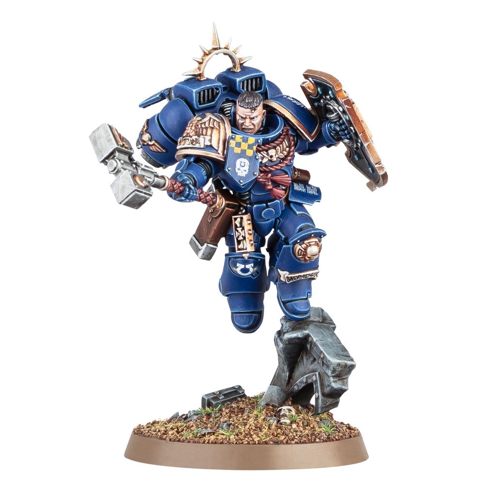 Space Marines: Captain with Jump Pack & Relic Shield - Loaded Dice
