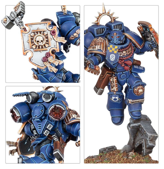 Space Marines: Captain with Jump Pack & Relic Shield - Loaded Dice