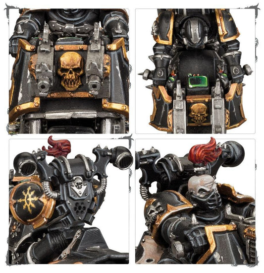 Chaos Space Marines: Chaos Bikers - Loaded Dice