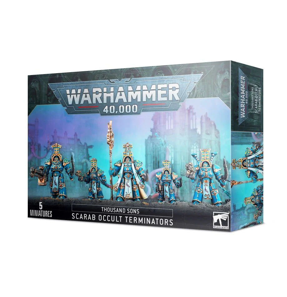 Thousand Sons: Scarab Occult Terminators - Loaded Dice