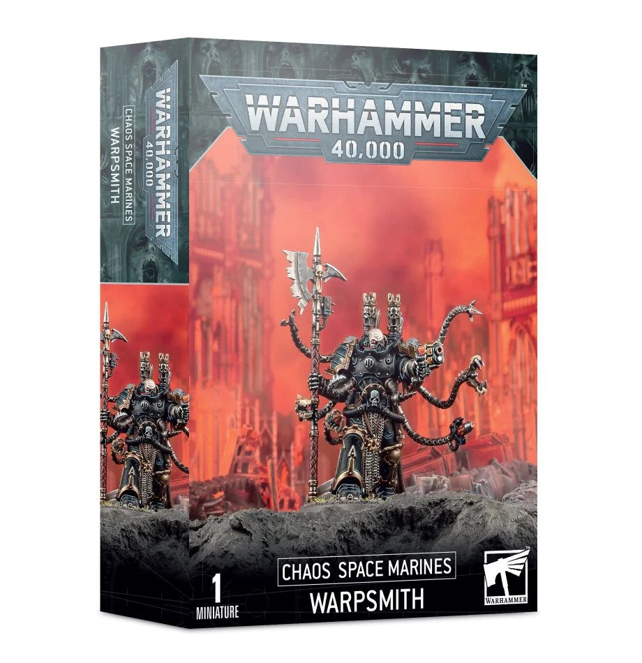 CHAOS SPACE MARINES: WARPSMITH - Loaded Dice Barry Vale of Glamorgan CF64 3HD