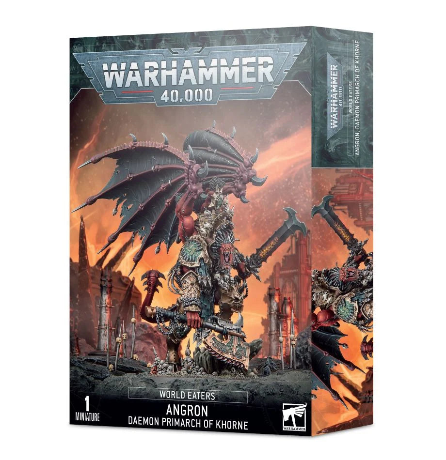 World Eaters: Angron Daemon Primarch of Khorne - Loaded Dice Barry Vale of Glamorgan CF64 3HD