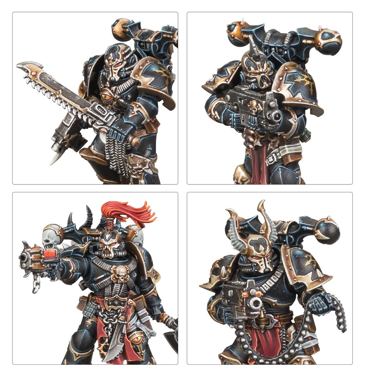 Warhammer 40,000 Chaos Space Marines Battleforce Warband miniatures kit — product image 26