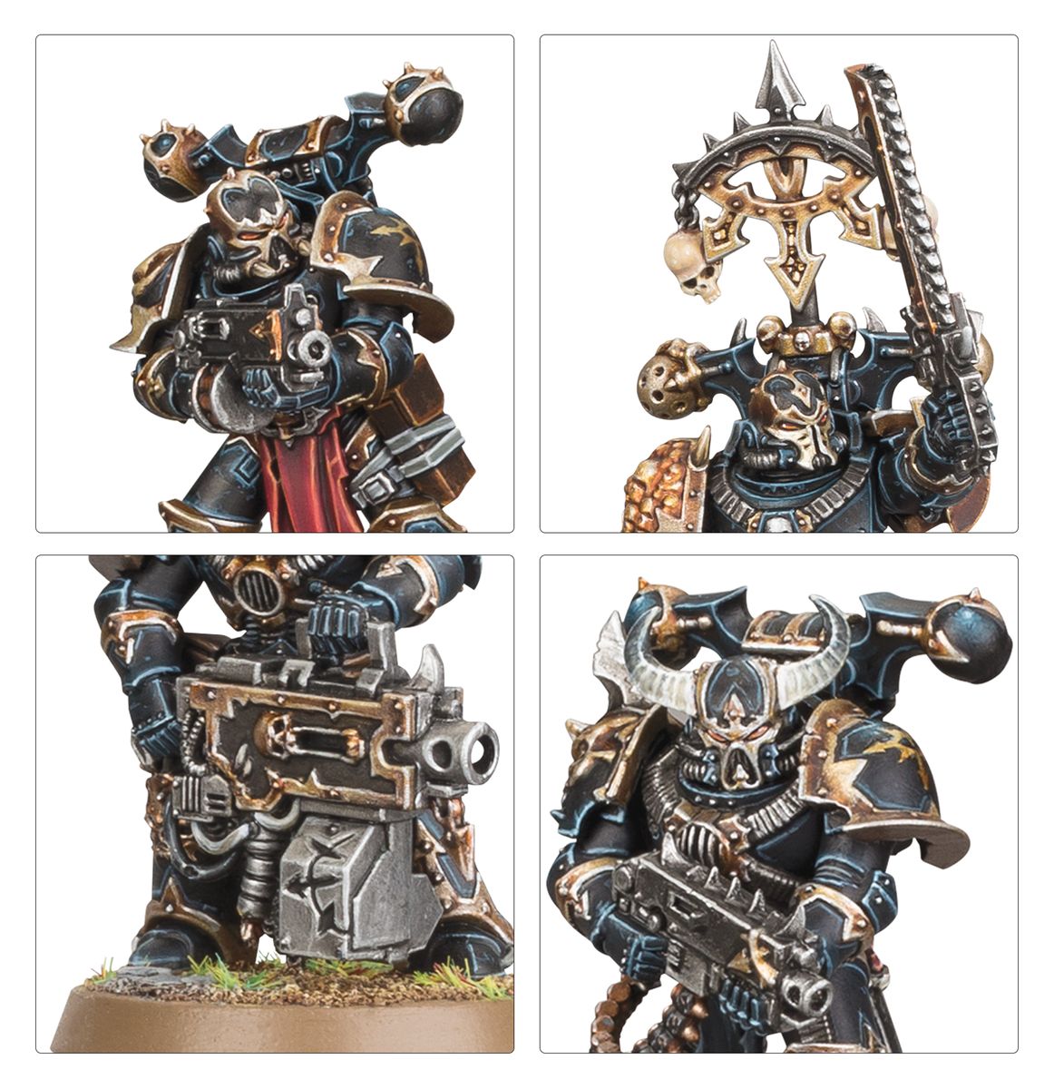 Warhammer 40,000 Chaos Space Marines Battleforce Warband miniatures kit — product image 27
