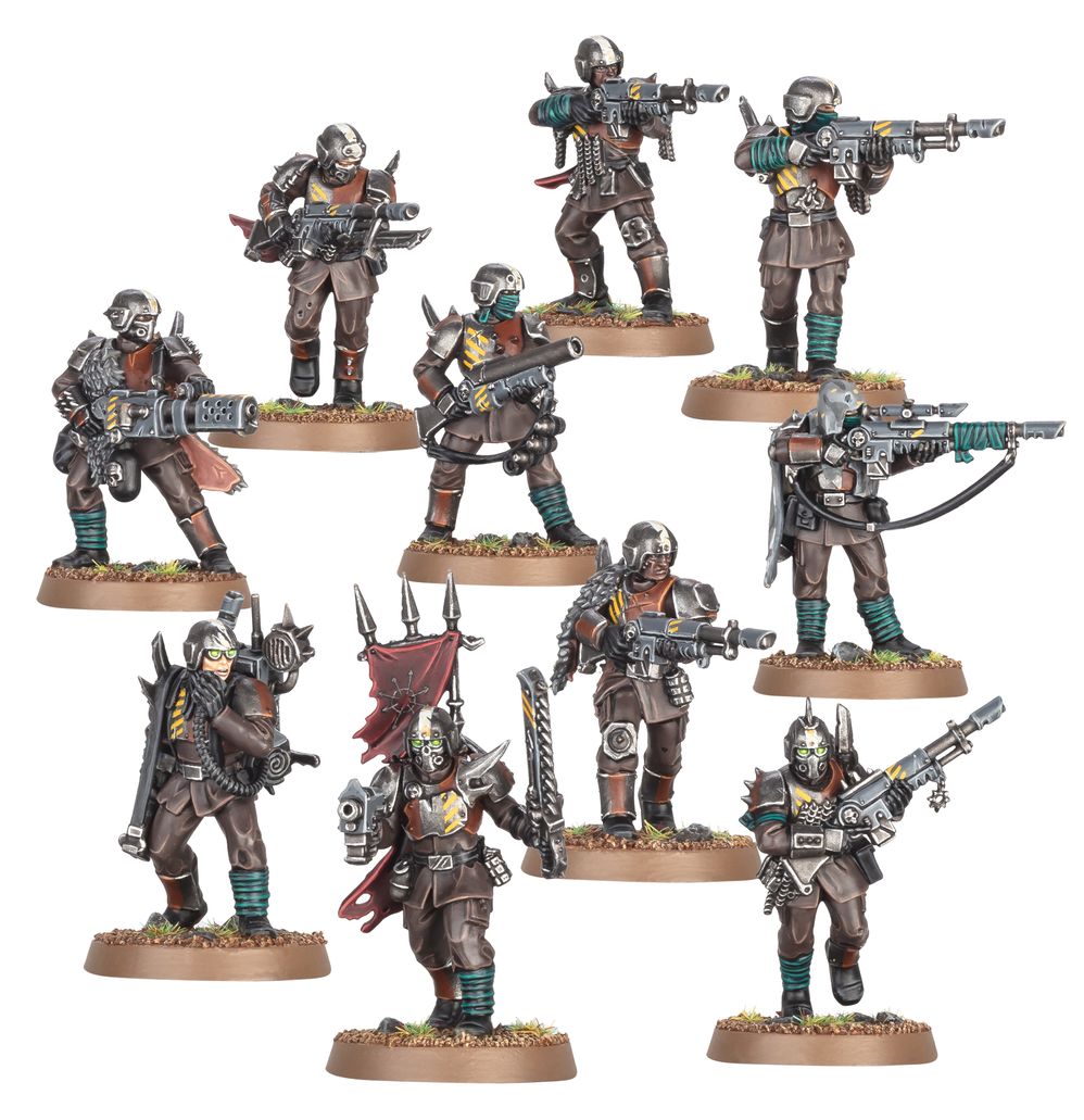 Chaos Space Marines: Traitor Guardsmen Squad - Loaded Dice
